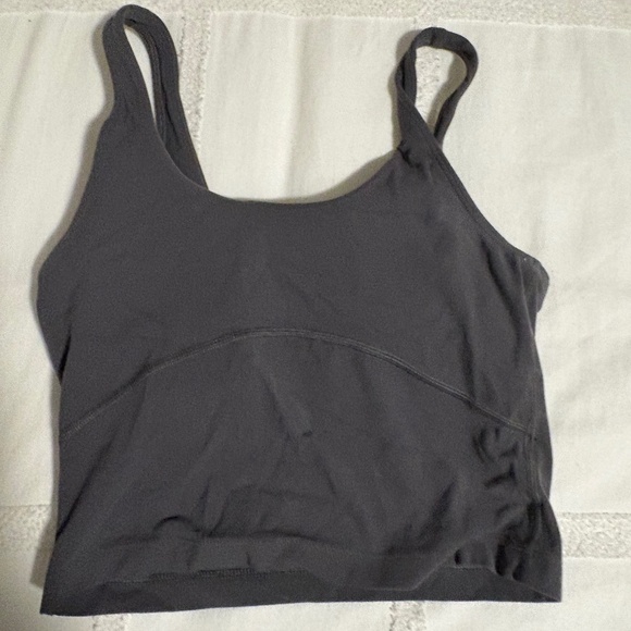 TNA Action Tank w/ Built-In Bra — Grey (XS) - Picture 1 of 3